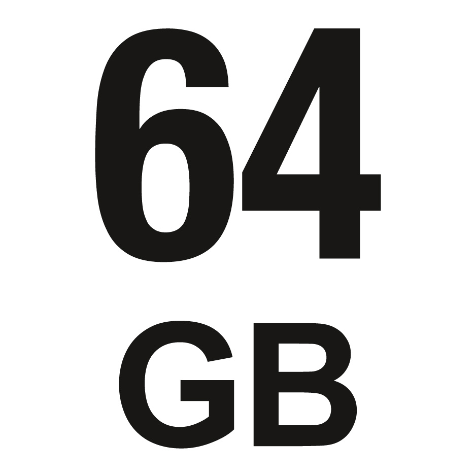 Speicherkapazität: 64 GB