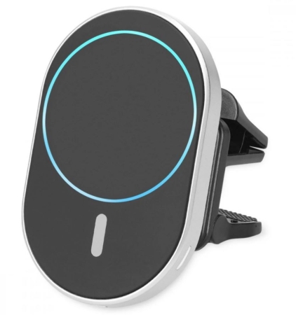 2in1 Auto Magnet Halter Wireless Charger, Fast Charge 15 Watt , Lüftungshalter,