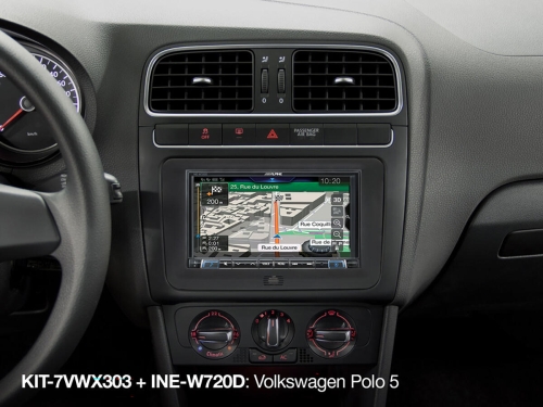 Einbauset für Volkswagen Plattform (MIB-PQ/Golf VI - Seat, Skoda und VW