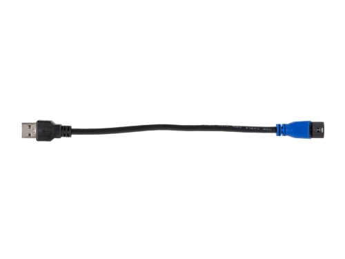 USB Adapter VW diverse Fahrzeuge LVDS blau>USB-A