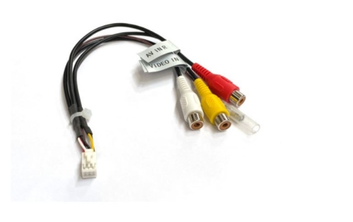 XZENT X-F270-Zenec-2055 6 Pin RCA AUX-In Connection Cable