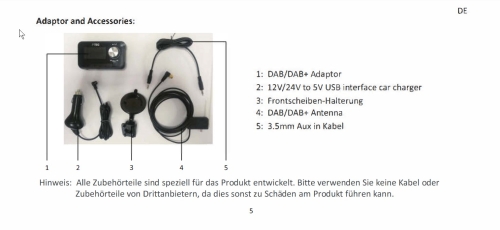 Universelle DAB+ Adapter für jedes Auto