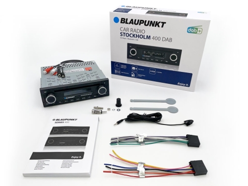 Blaupunkt Stockholm 400 DAB - CD/MP3-Autoradio mit Bluetooth / DAB / USB / iPod