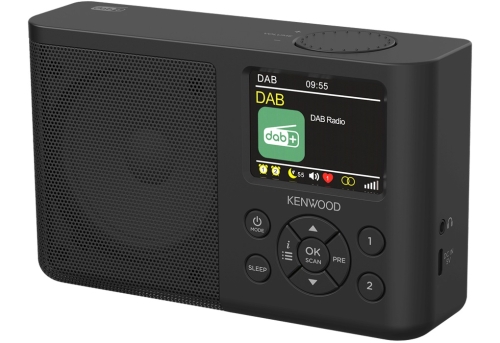 KENWOOD CR-M33DAB-B Digitalradio FM, DAB+, Schwarz