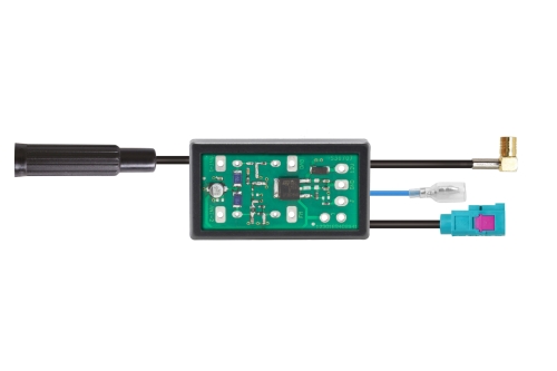 Passiver Antennensplitter FM / DAB+ mit Phantomseinspeisung