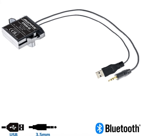 BTR300-HD Bluetooth® Audio Empfänger mit 3.5mm Klinken-Stecker, USB-A