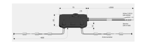 ATTB 5010.01 Dipolantenne AM, FM, DAB