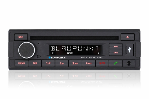 Blaupunkt Barcelona 200 DAB BT - CD/MP3-Autoradio mit DAB / Bluetooth / USB / AU