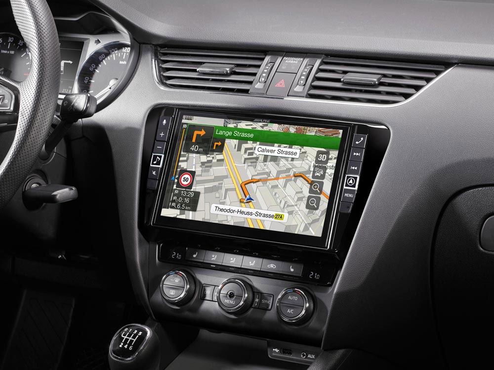 Alpine - X703D-Q5 7-Zoll Premium-Infotainment-System für Audi Q5 mit  Navigationssystem, Apple CarPlay und Android Auto Unterstützung