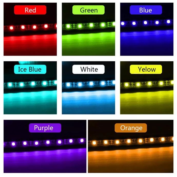 Auto-Innenbeleuchtung, 36–72 LEDs, Stimmungsvolles Glühen