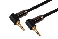 Audio-Kabel 3,5mm Stereo 90° Win...