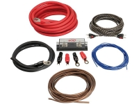 Kabelset für Verstärker, Anschluss-Set, Kabelsatz AWG 8 